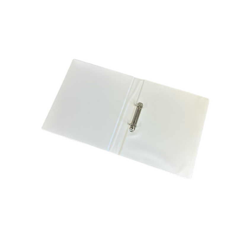 Load image into Gallery viewer, Panorama White 2D Ring Presentation File Binders A4 25mm Spine - Pack of 10