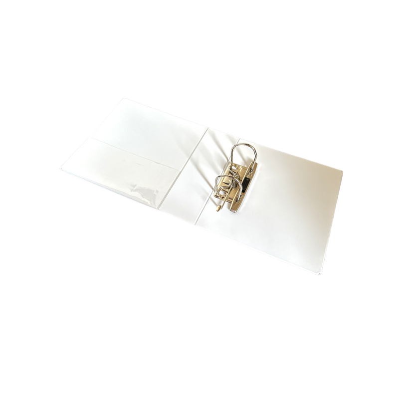 Load image into Gallery viewer, Panorama White 2D Ring Lever-Arch Presentation File Binders A5 58mm Spine - Pack of 10