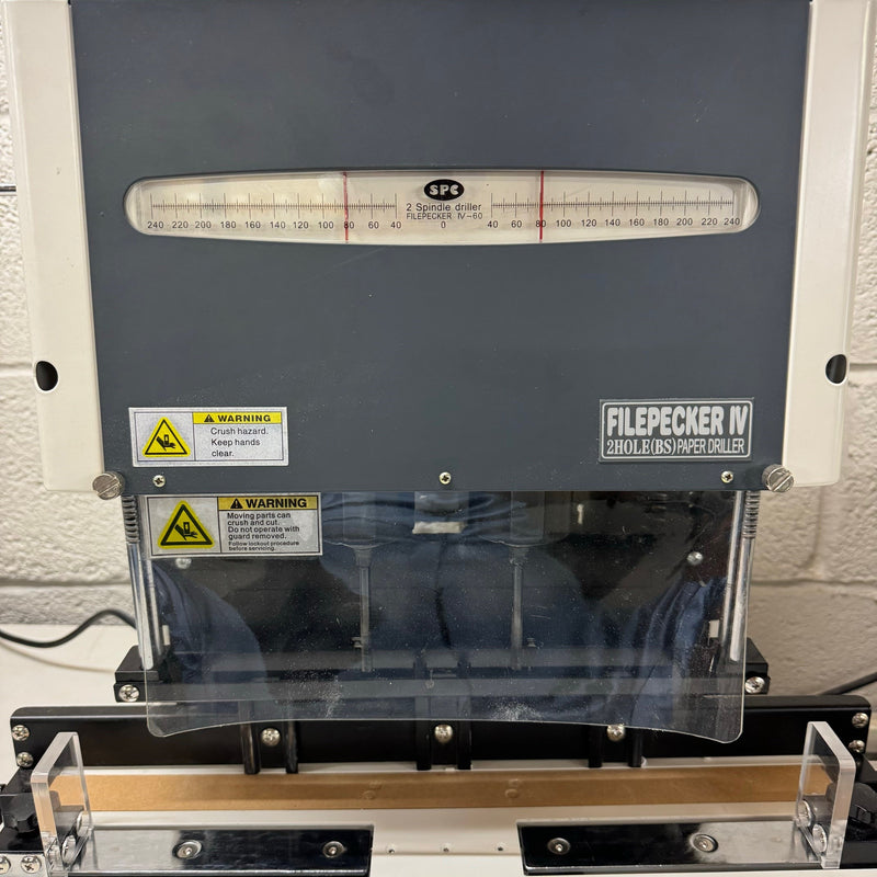 Load image into Gallery viewer, Pre-owned SPC Filepecker SPC4 Twin-Head Paper Drill