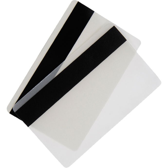 Load image into Gallery viewer, 3 - Part Security Obscuration Barcode Laminate Pouch 54x86mm (100) - Elmstok Ltd