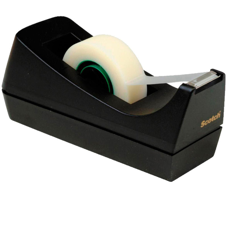 Load image into Gallery viewer, 3M Scotch C38 Magic Tape Black Dispenser - Elmstok Ltd
