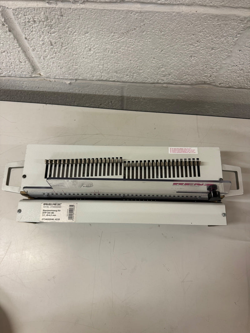 Load image into Gallery viewer, Pre-owned Renz DTP340M Punch With 3:1 Wire Tool Die