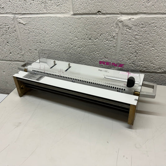 Pre-owned Renz DTP340M/A 0.2475” Oval-Hole Coil Spiral Punch Tool Die