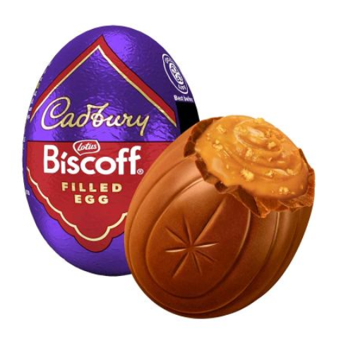 Load image into Gallery viewer, Cadbury Chocolate Biscoff Filled Eggs - Free Gift