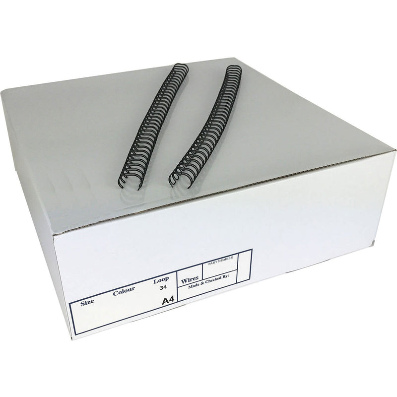 Load image into Gallery viewer, No.7 (11mm 7/16") A4 3:1 Binding Wires Trade Pack - 250