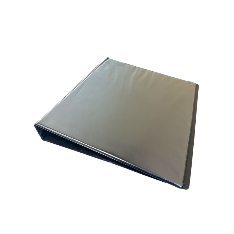 Load image into Gallery viewer, Panorama Black 2D Ring Presentation File Binders A4 25mm Spine - Pack of 10