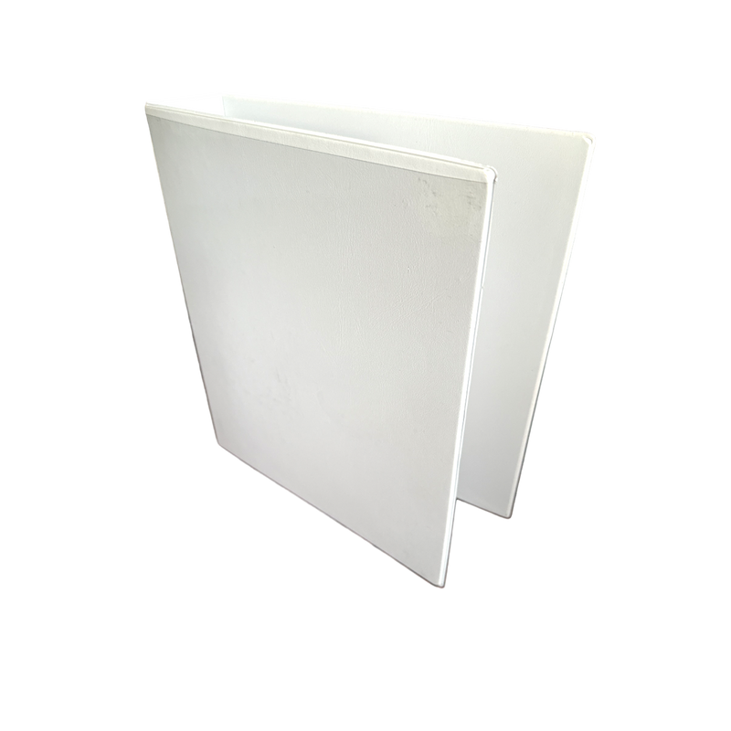 Load image into Gallery viewer, Panorama White 2D Ring Presentation File Binders A5 25mm Spine - Pack of 10