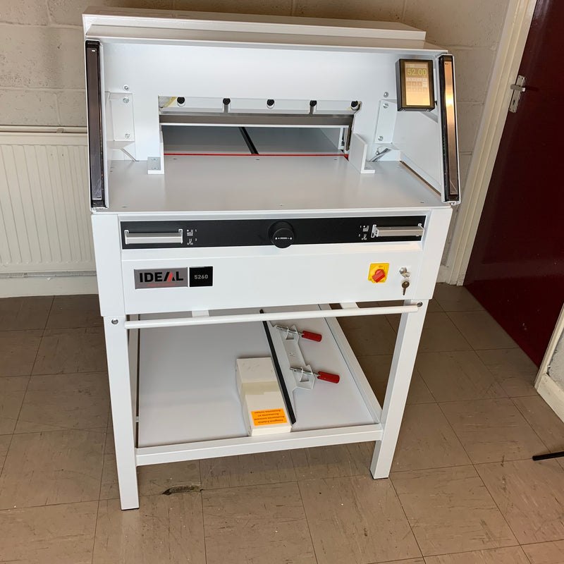 Load image into Gallery viewer, Used IDEAL/EBA 5260 Guillotine With Safety-Beam Guard