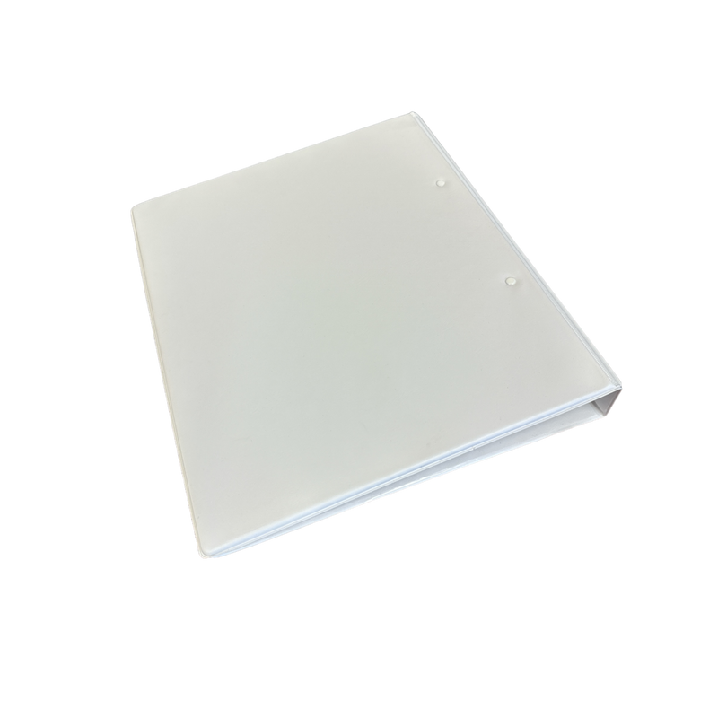 Load image into Gallery viewer, Panorama White 2D Ring Presentation File Binders A4 25mm Spine - Pack of 10