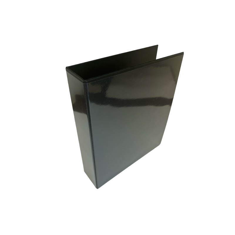 Load image into Gallery viewer, Panorama Black 2D Ring Lever-Arch Presentation File Binders A4 58mm Spine - Pack of 8