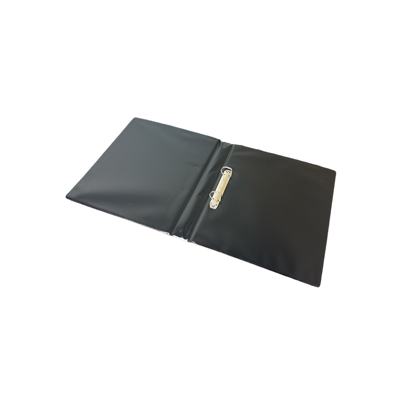 Load image into Gallery viewer, Panorama Black 2D Ring Presentation File Binders A4 25mm Spine - Pack of 10