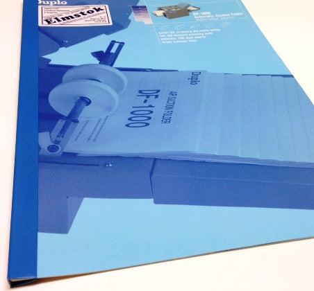 Load image into Gallery viewer, Esselte A4 7mm Blue Slide Binders (50)