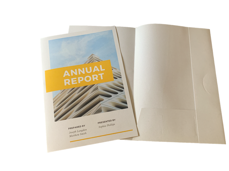 Load image into Gallery viewer, Customise-It Print & Present A4 Print-Your-Own Folders Softone White (100)