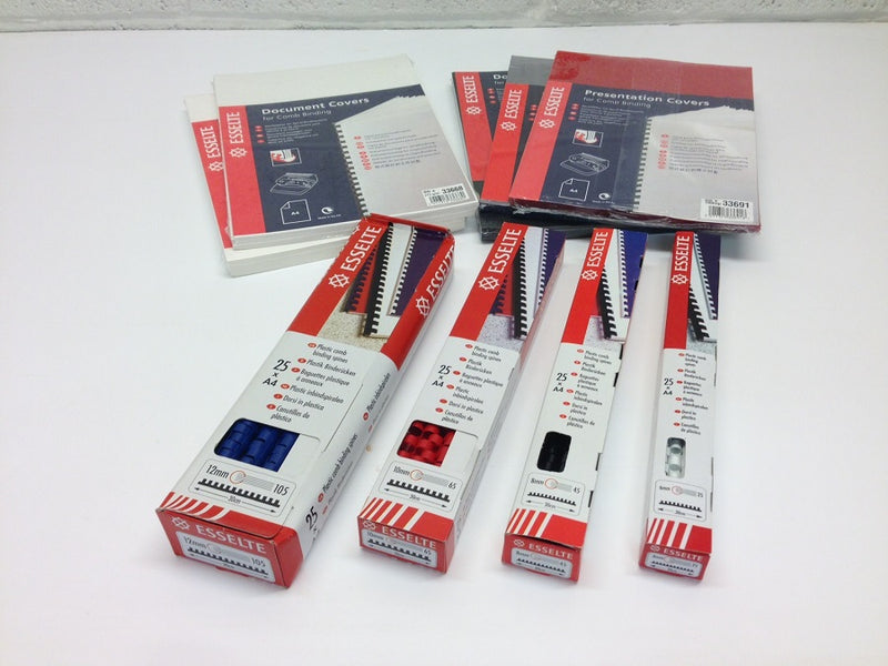 Load image into Gallery viewer, Plastic Binding Combs Starter Pack