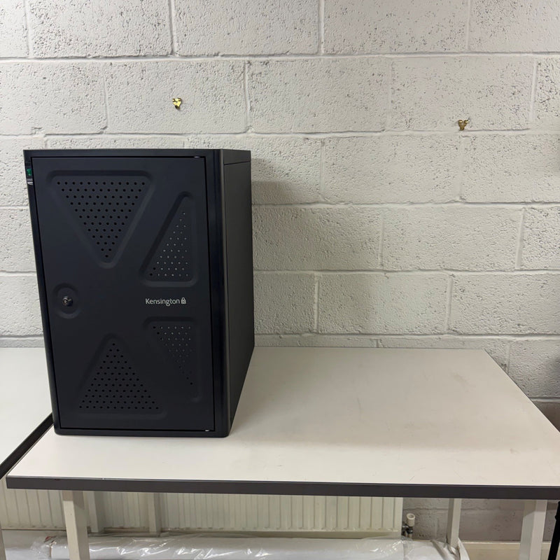 Load image into Gallery viewer, Kensington AC12 Desktop Charging & Storage Cabinet For Phones, Tablets, Laptops