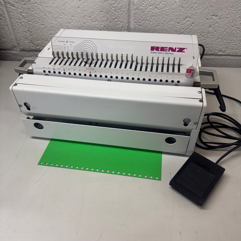 Load image into Gallery viewer, Pre-owned Renz DTP340M Punch With 2:1 Wire Tool Die & WBS-340 Closer