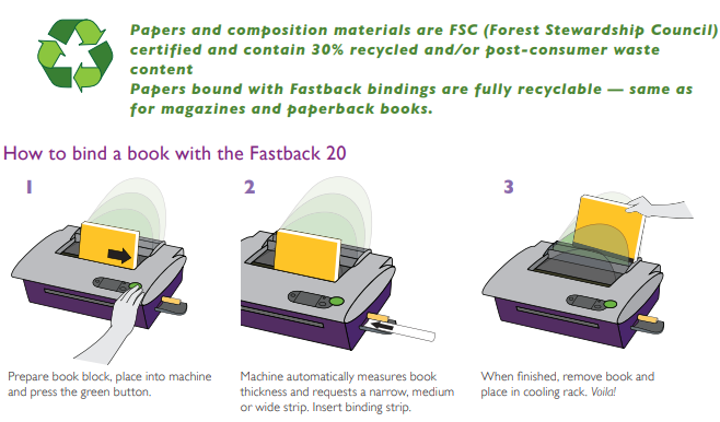 Load image into Gallery viewer, Powis Fastback 20 Thermal Strip Binding Machine