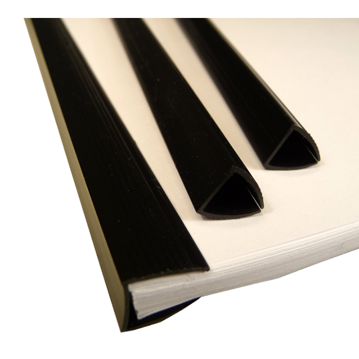 Load image into Gallery viewer, Esselte A4 7mm Black Slide Binders Flat-Back (50)