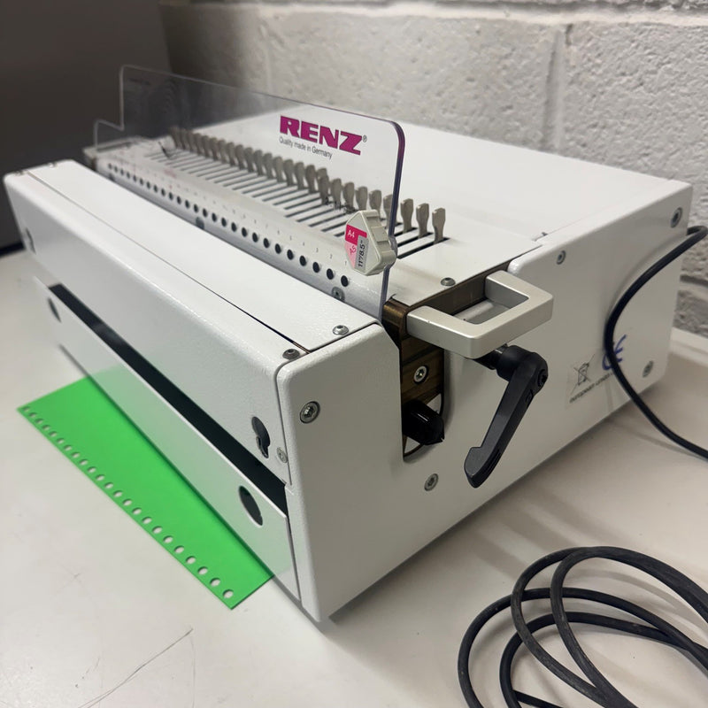 Load image into Gallery viewer, Pre-owned Renz DTP340M Punch With 2:1 Wire Tool Die & WBS-340 Closer