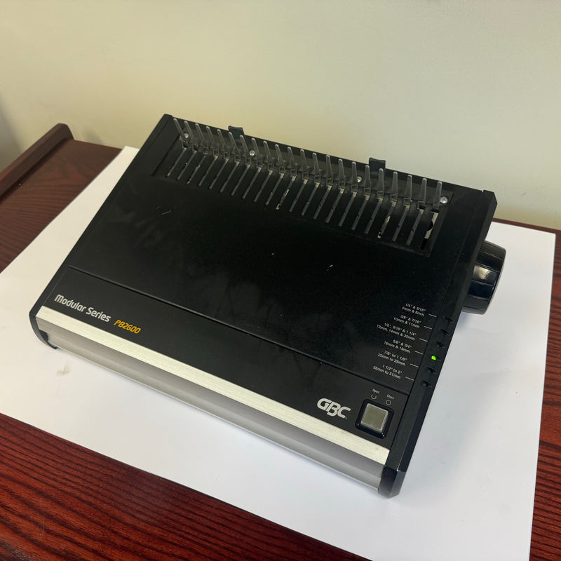 Load image into Gallery viewer, Pre-owned GBC PB2600 Electric Plastic-Comb Closer Finisher