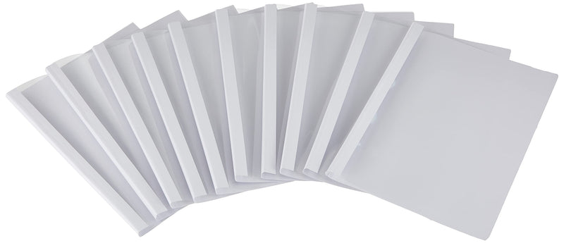 Load image into Gallery viewer, GBC 4mm White Gloss Thermal Binding Covers 387029U (100)