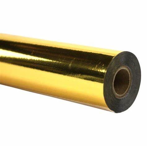 Load image into Gallery viewer, Digital Gold Colour Transfer Foil Roll 315mm x 100metres ELM315BFG
