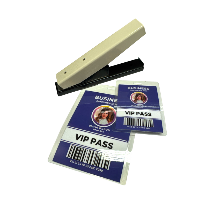 Load image into Gallery viewer, Esselte Laminate Pouch ID Slot Punch - Rectangular Hole