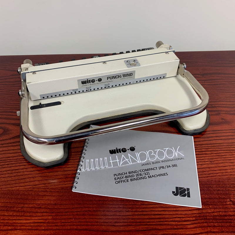 Load image into Gallery viewer, Used James Burn PB34 3:1 Wire-O Binding Machine - Ref.21282