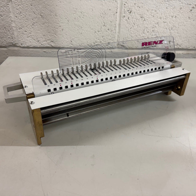 Load image into Gallery viewer, Pre-owned, Used, Renz 340M / 340A 2:1 Square-Hole Wire Punch Tool Die