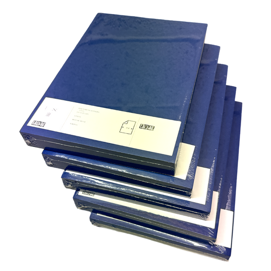 Leitz A4 Royal-Blue Linen Binding Cover Boards (500)