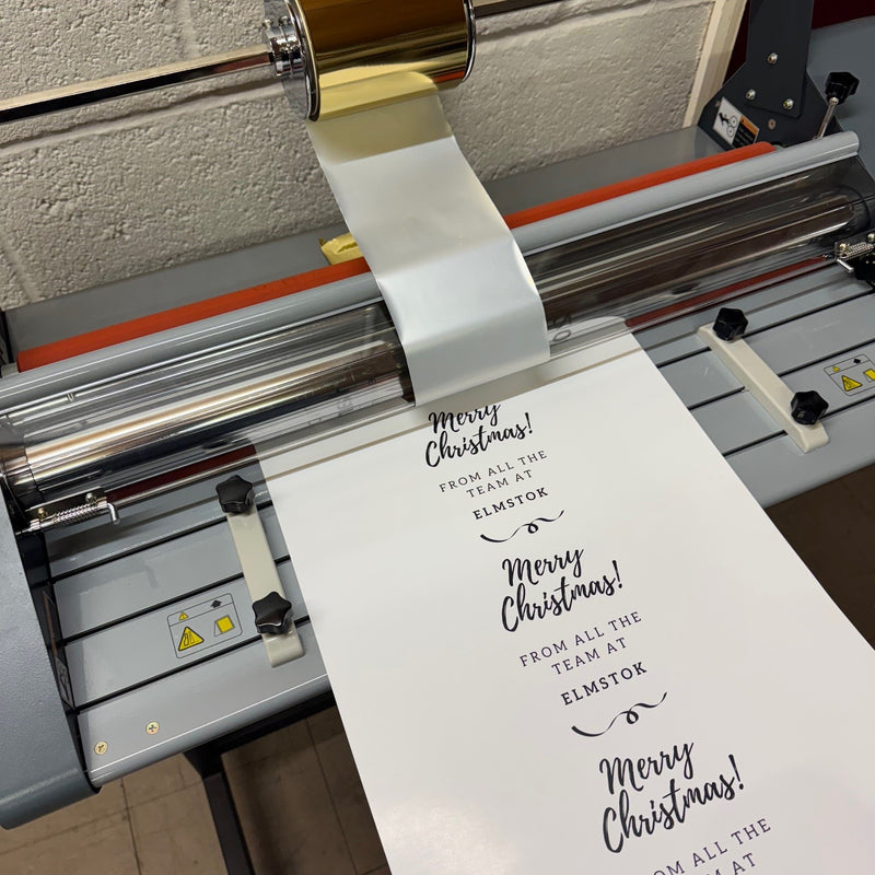 Load image into Gallery viewer, Brand New Matrix SH650 Single-sided Laminator & Foiler With Chrome Roller