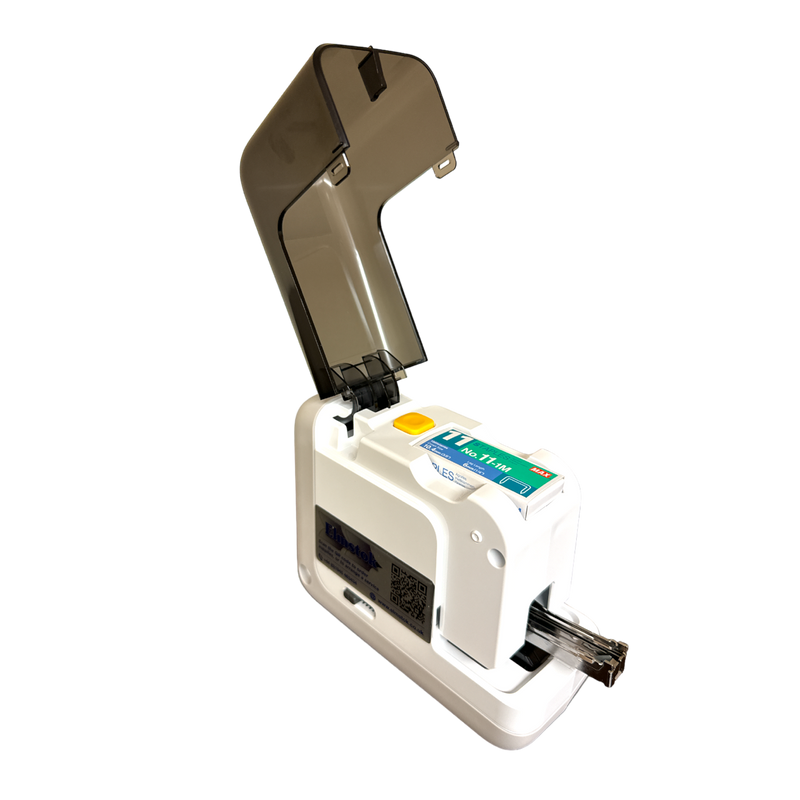 Load image into Gallery viewer, Max Vaimo BH-11F Portable Electric Office & Home Flat-Clinch Stapler