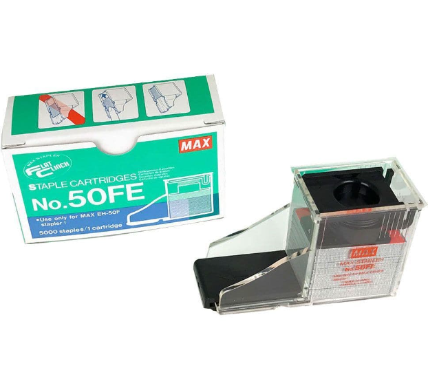 Load image into Gallery viewer, MAX 50FE Staple Refill Cartridges Multi-Pack Of 10
