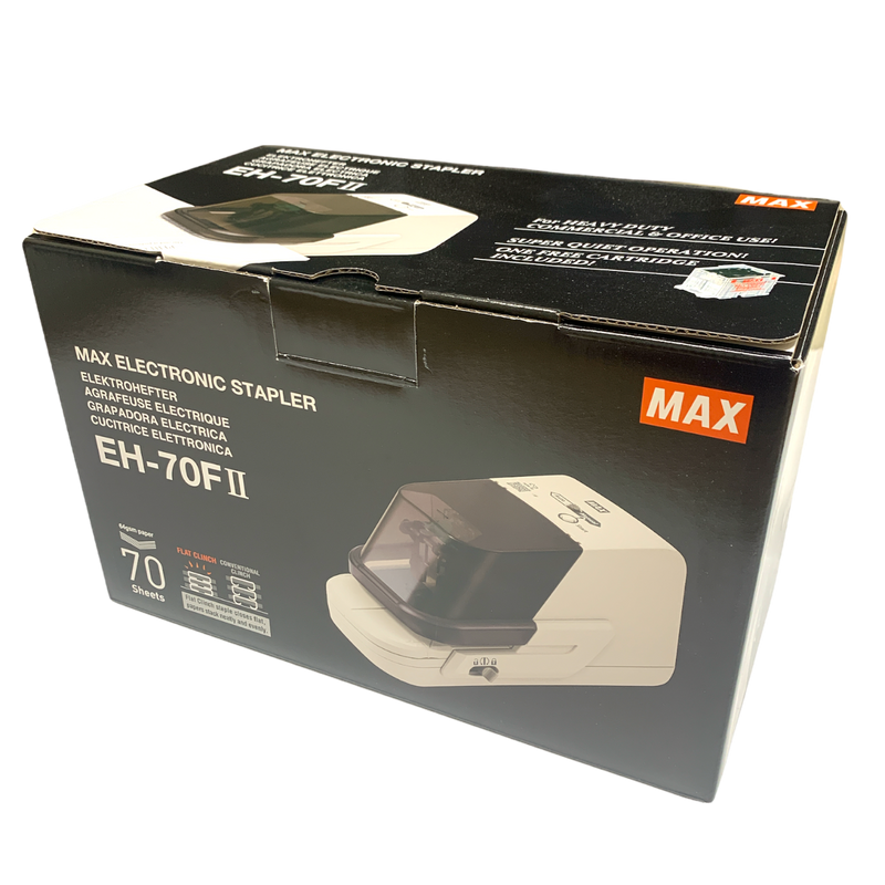 Load image into Gallery viewer, MAX EH70FII Flat-Clinch Electric Stapler