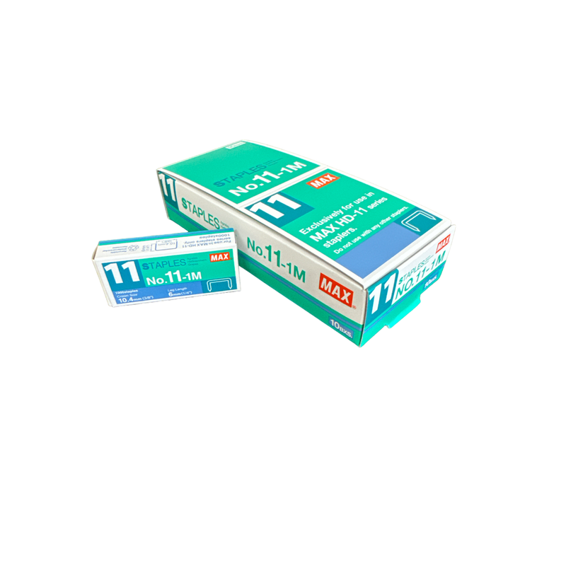 Load image into Gallery viewer, Max No. 11-1M Staples For Vaimo & BH-11F Pack of 10 Boxes (10,000)
