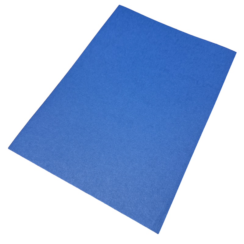 Load image into Gallery viewer, Mid-Blue Leathergrain A4 Binding Covers - Window Cut-Out (200)
