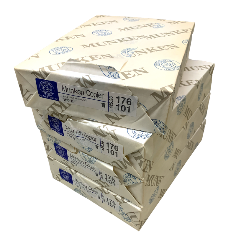 Load image into Gallery viewer, Munken Quality A4 100gsm White Copier Paper - Pack Of 500 Sheets