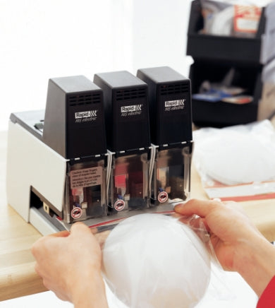 Load image into Gallery viewer, Rapid 105E Electric Twin-Rig Pad Stapler