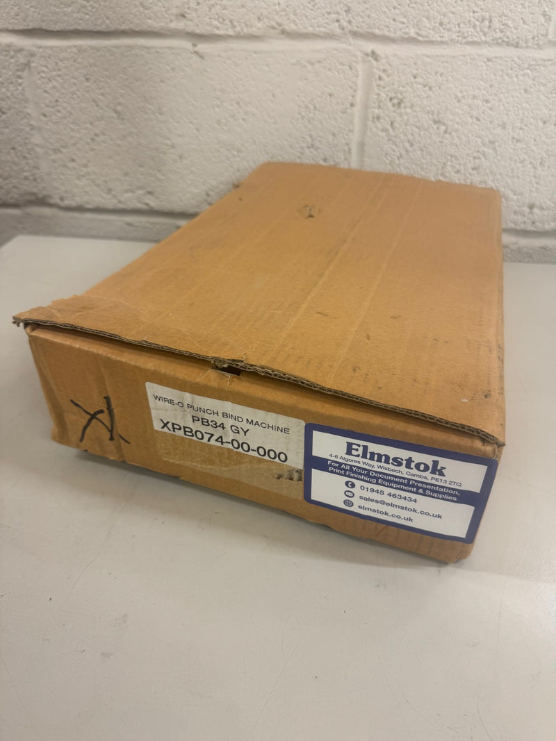 Load image into Gallery viewer, Like New James Burn PB34 3:1 Wire-O Binding Machine
