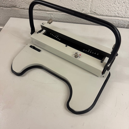 Like New James Burn PB34 3:1 Wire-O Binding Machine