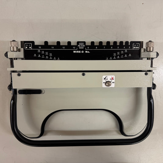 Like New James Burn PB34 3:1 Wire-O Binding Machine