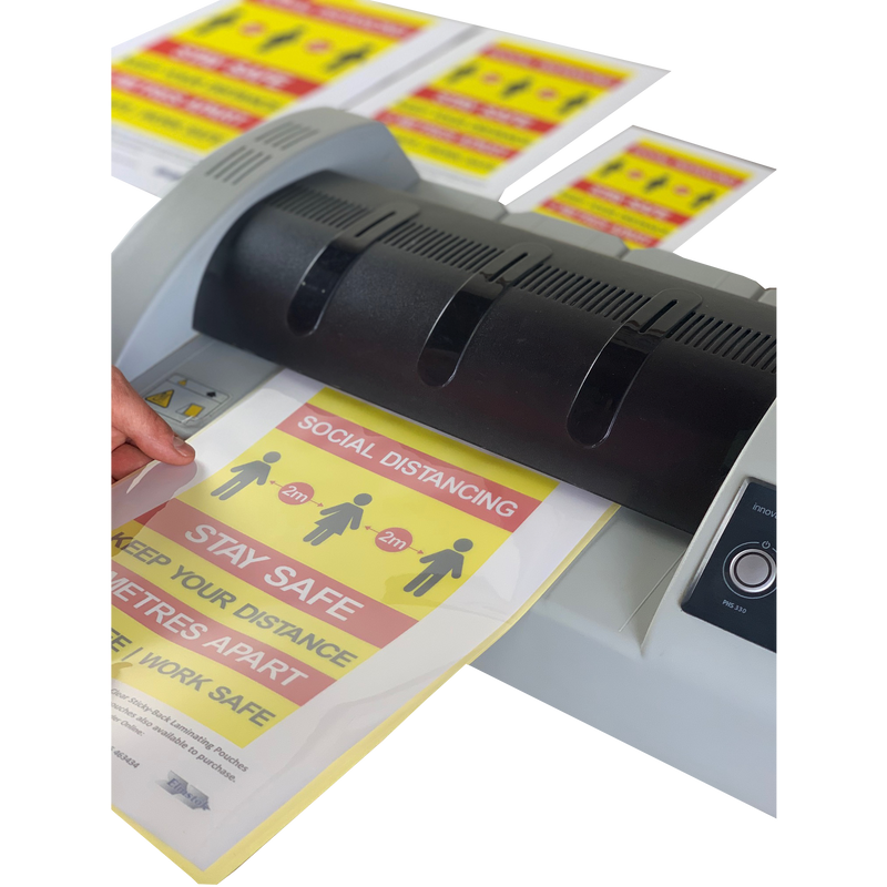 Load image into Gallery viewer, High-clear A5 Sticky-Back Laminating Pouches 150Micron (100)
