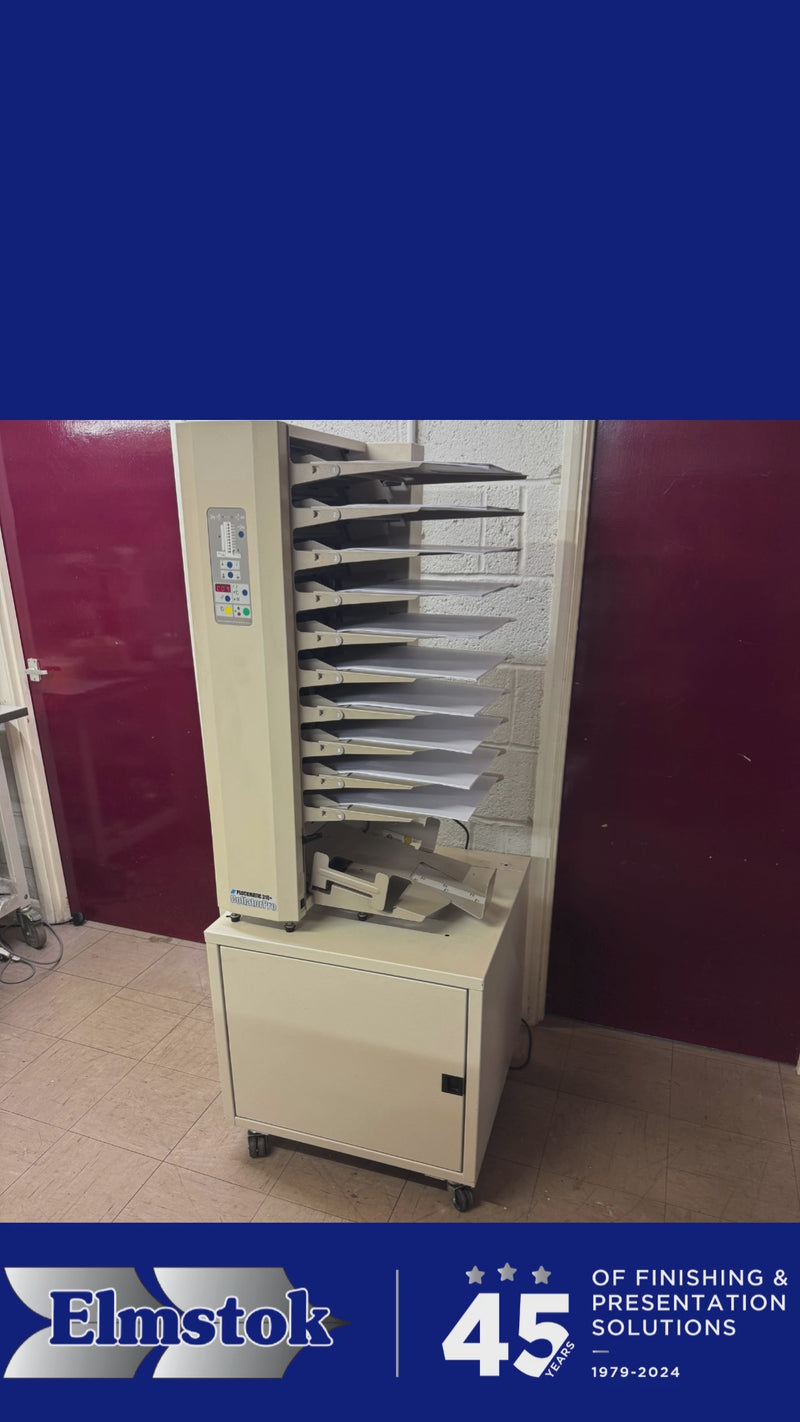 Load and play video in Gallery viewer, Pre-loved, Used, Plockmatic 310+ 10-Bin Friction-Fed Collator & Base Unit