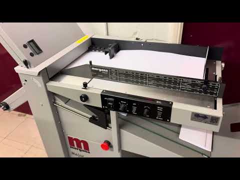 Load and play video in Gallery viewer, Pre-owned Morgana Major Suction-Fed Folder Machine
