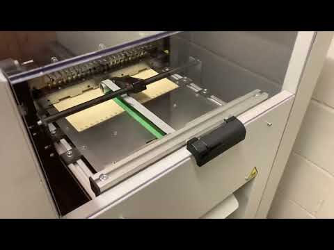 Load and play video in Gallery viewer, Like New, Used Renz AP300 Compact Automatic Document Binding Punch