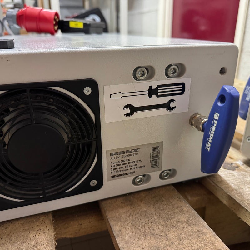 Load image into Gallery viewer, Pre-owned Renz P500ES Heavy Duty Wide-Format Binding Punch Machine