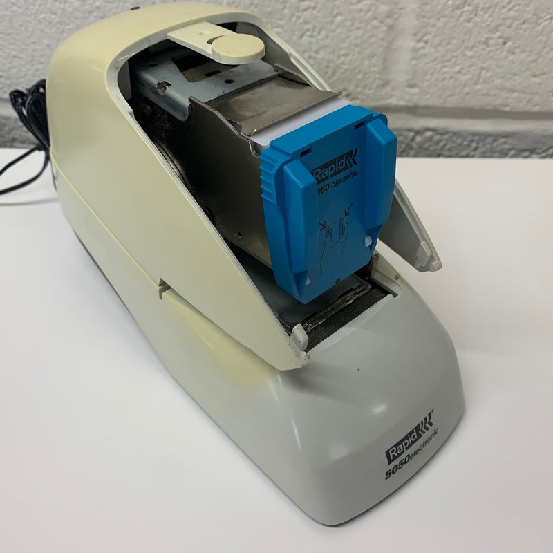 Load image into Gallery viewer, Pre-owned Rapid 5050e Electronic Flat-Clinch Stapler