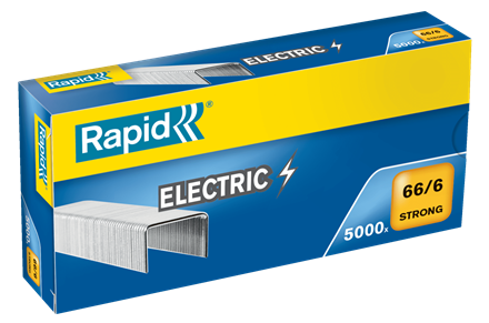 Trade Box Rapid 66/6 Staples (24 Packs)