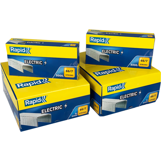 Wholesale Box Rapid 66/6 Staples (45 Packs)
