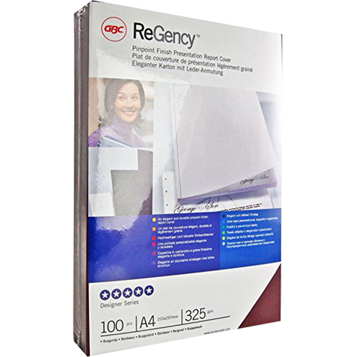 Load image into Gallery viewer, GBC A4 Regency Leather Binding Report Covers (100)